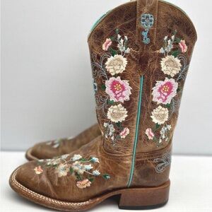 Macie Bean Girls Western Cowboy Boots - Size 2E